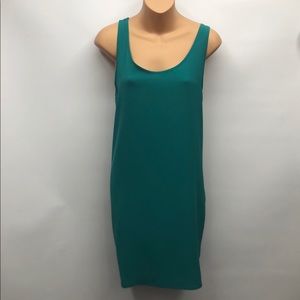 Leith green shift dress